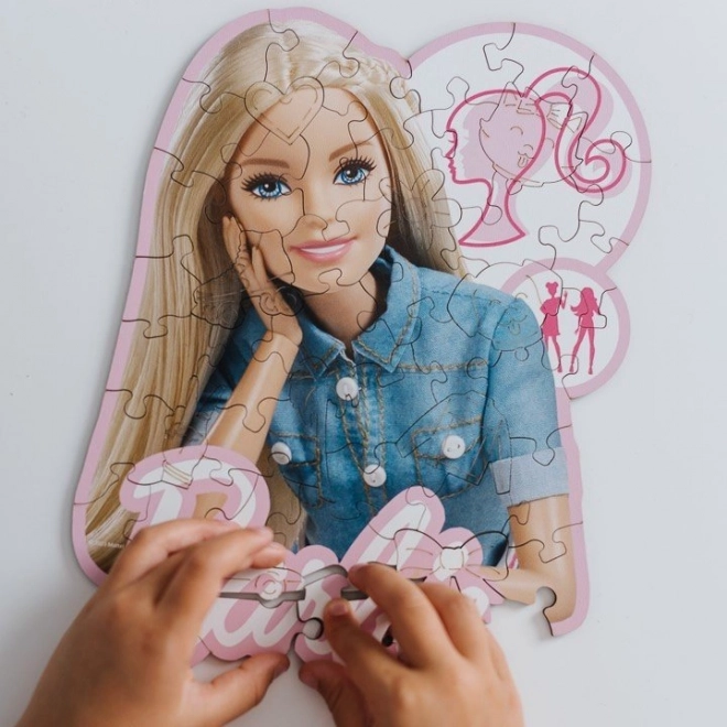 Wood Craft Junior puzzle - Barbie kép 50 darabból