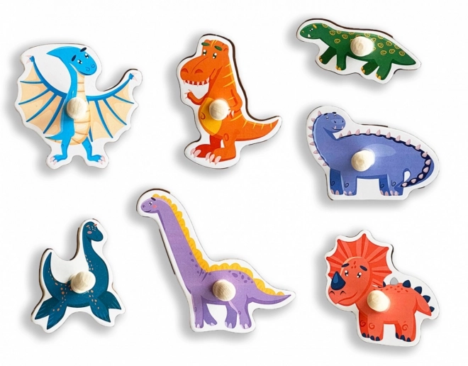 Dinoszauruszos fa puzzle