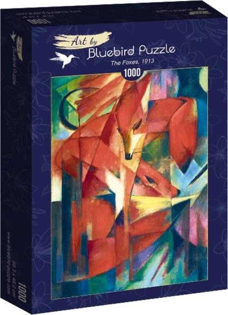 Kék Madár Puzzle Rókák 1000 Darabos