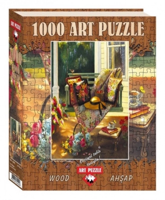 Stín nyara 1000 darabos fa puzzle