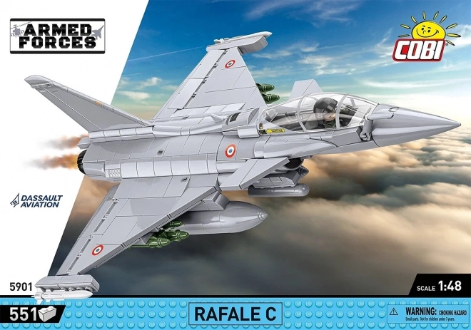 Dassault Rafale C építőkészlet - 551 alkatrész