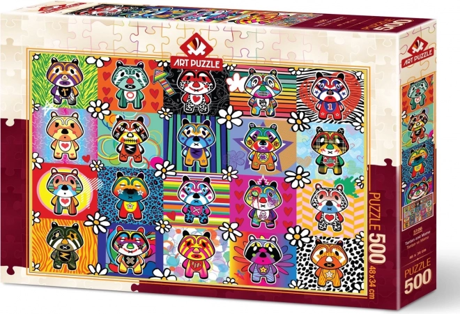 Tantan és Momo 500 darabos puzzle