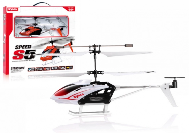 Fehér távirányítós helikopter Syma S5