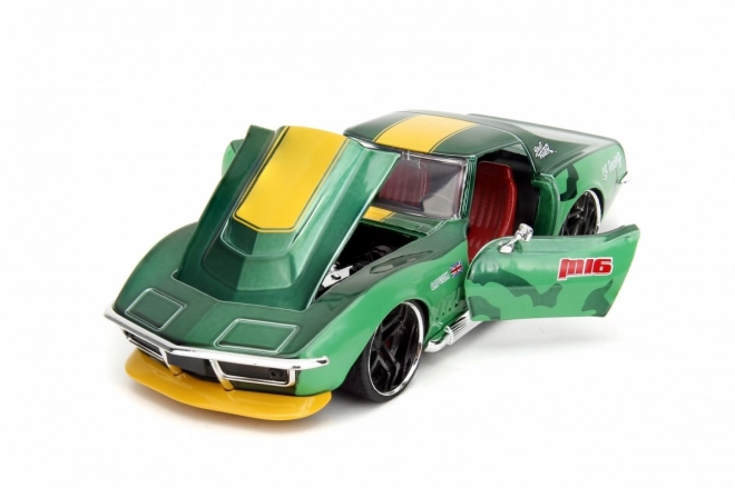 Jada Toys Street Fighter 1969 chevrolet modellautó 1:24 méretarányban