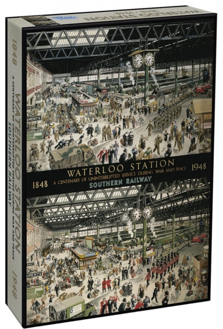 Gibsons puzzle: Waterloo állomás 1848 és 1948 között, 1000 darab