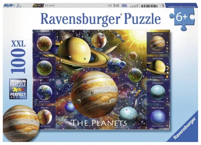 Ravensburger planéták kirakó 100 darabos