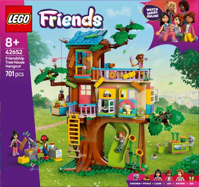 Lego Friends barátságos faházas találkozó