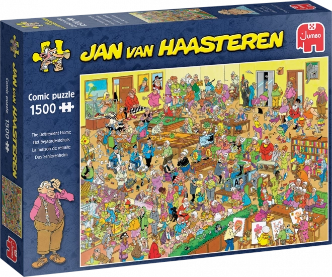 Jumbo Puzzle Jan van Haasteren Idősek Otthona 1500 darabos