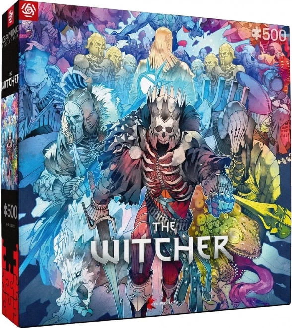 Jó zsákmány puzzle The Witcher: Frakció szörnyek 500 darab