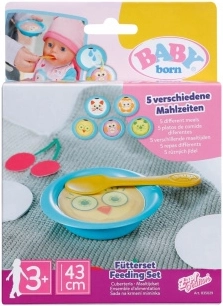 BABY born etetőkészlet – varázslatos tányérok tálkával és kanállal
