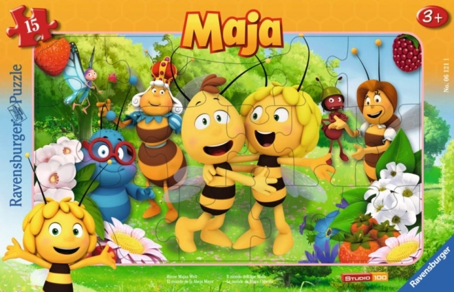 Včelka Mája Ravensburger puzzle 15 darabos