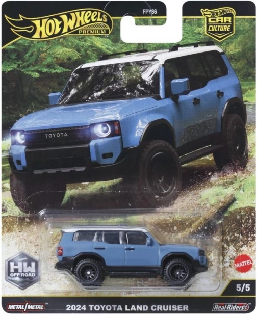 Prémium Autó Kollekció - Hot Wheels Car Culture - 2024 Toyota Land Cruiser