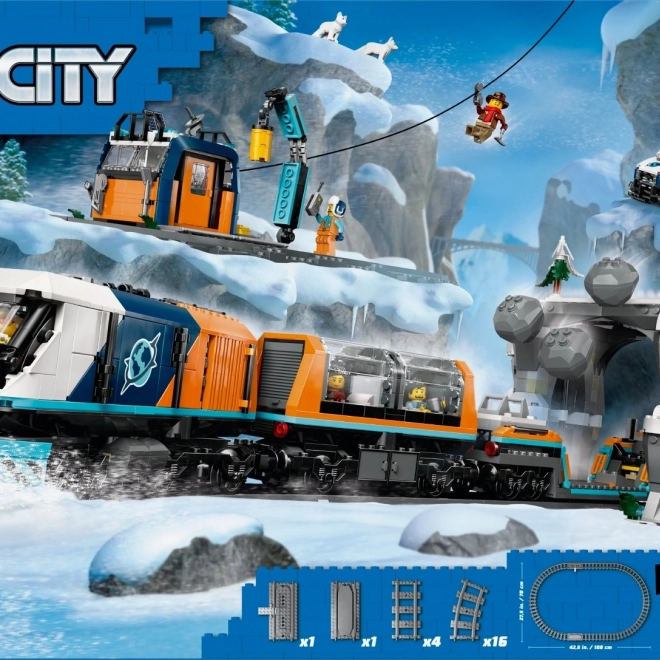 LEGO City Sarki expressz sarki kutatók