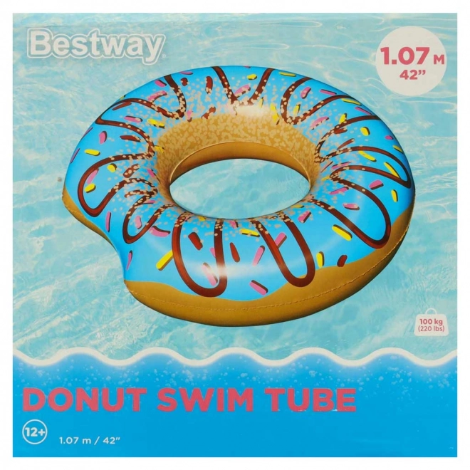 Bestway fánk úszógumi kék 107 cm