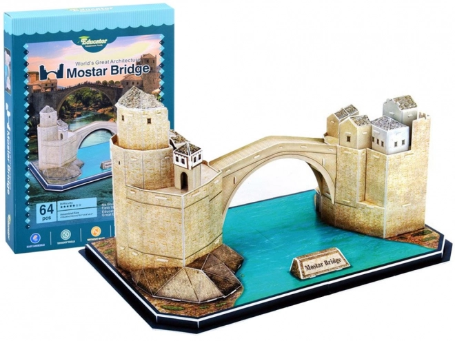 3D puzzle stari most Mostar