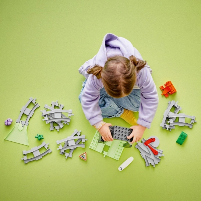 Duplo vasúti alagút és sínkészlet bővítőkészlet