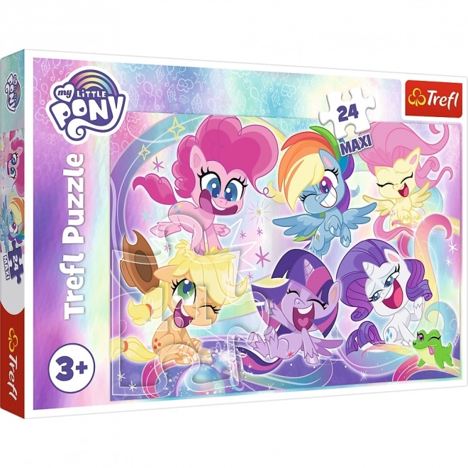 Trefl puzzle My Little Pony barátság maxi 24 darabos