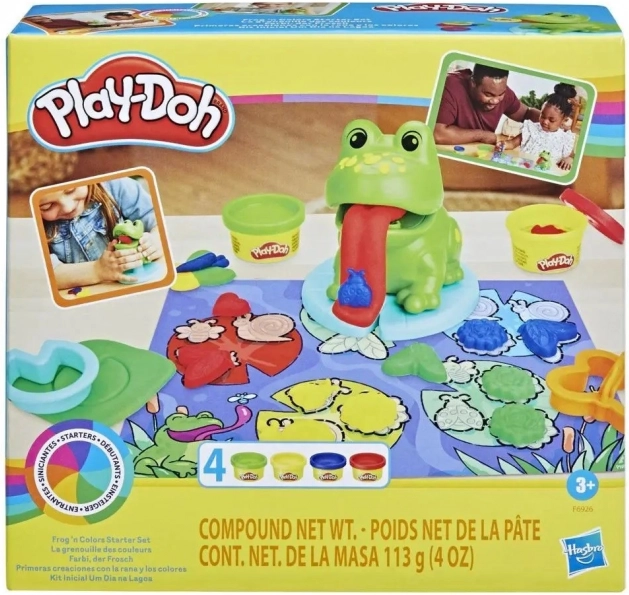 Play-Doh Starters Béka – színtanulás és kreatív gyurmázás
