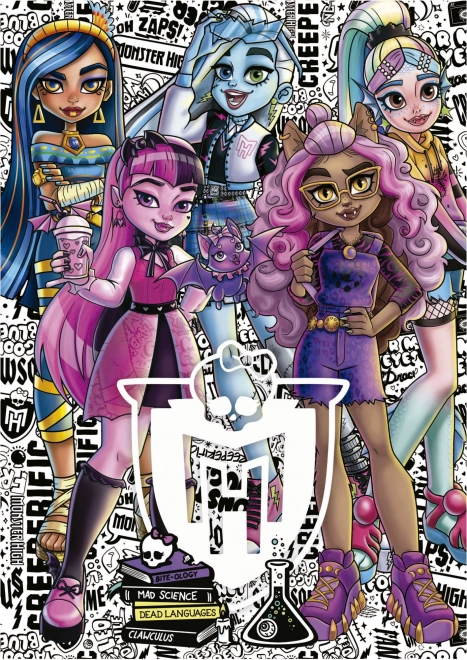 Monster High 500 darabos puzzle