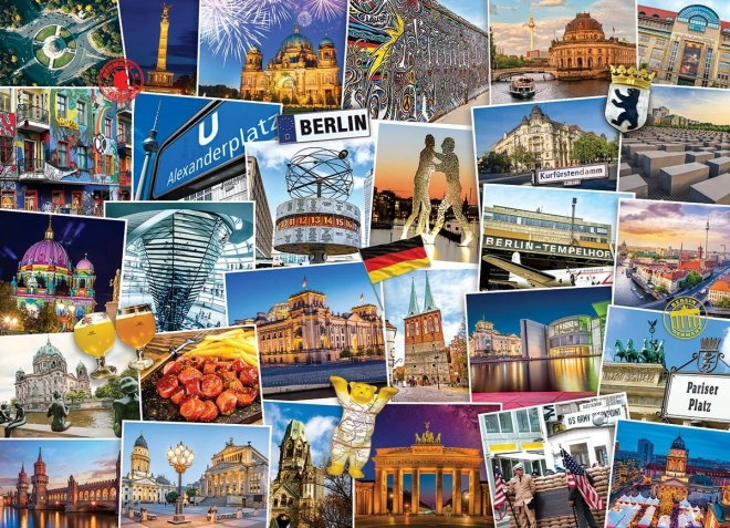 Eurographics világjáró puzzle - Berlin 1000 darab