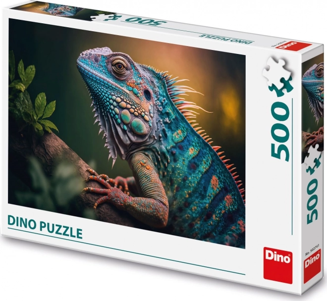 Dino leguán puzzle 500 darabos