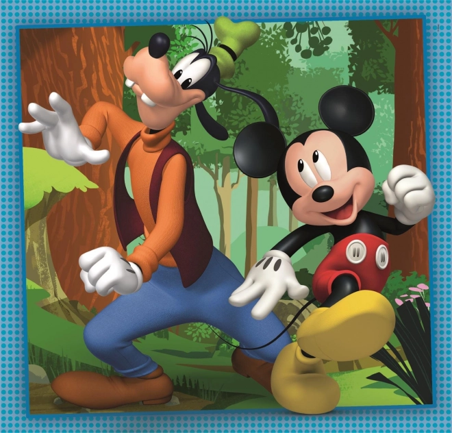 Clementoni puzzle Mickey és barátai 3x48 darab