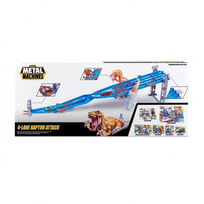 Zuru Metal Machines versenypálya Raptor támadás