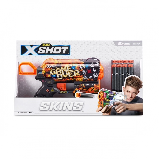 Zuru x-shot skins flux kilövő készlet