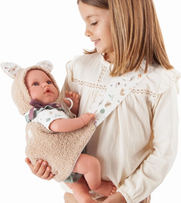 Realisztikus baba csecsemő puha testtel - 42 cm