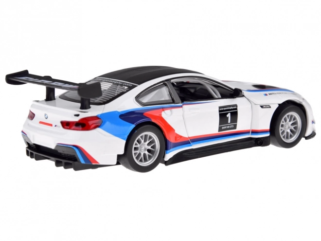 Sportautó modell BMW M6 GT3 1:32 méretarány