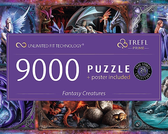 TREFL Puzzle Fantasztikus lények 9000 darab
