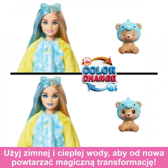 Barbie Cutie Reveal medvés jelmezben