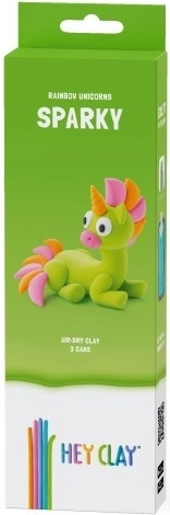 Masa Kreatív JEDNOROŽC SPARKY 3PAK Hey Clay