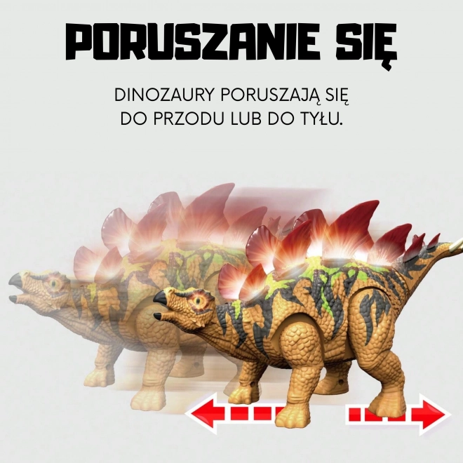 Woopie Dinoszaurusz távirányítós RC Robot Stegosaurus