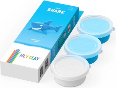 Hey Clay Ocean Shark hab gyurma 3-csomag