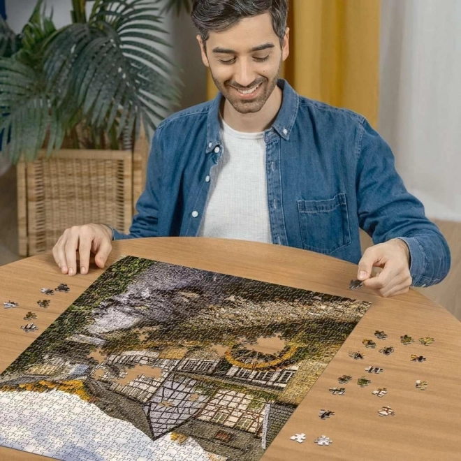 Monschau, Eifel puzzle (1000 darab, RAVENSBURGER)