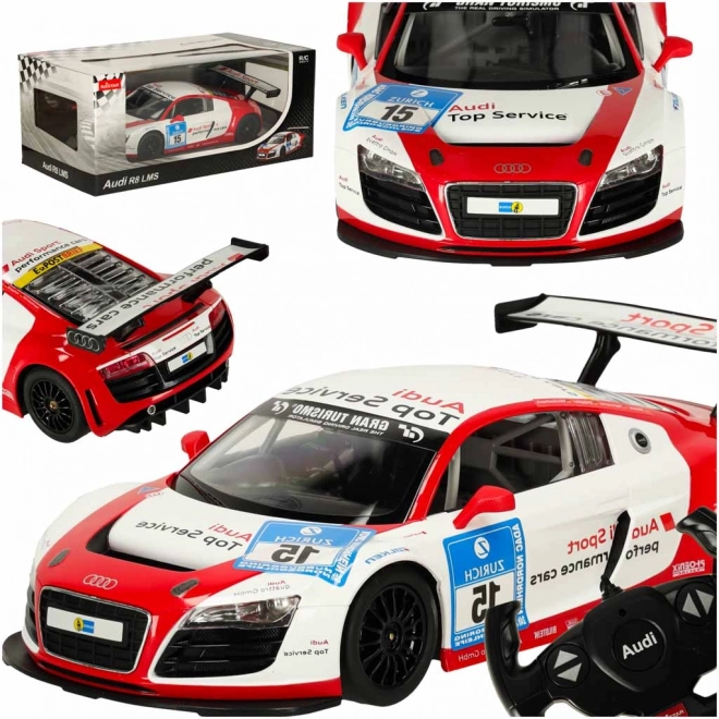 Távirányítós Audi R8 LMS játékautó