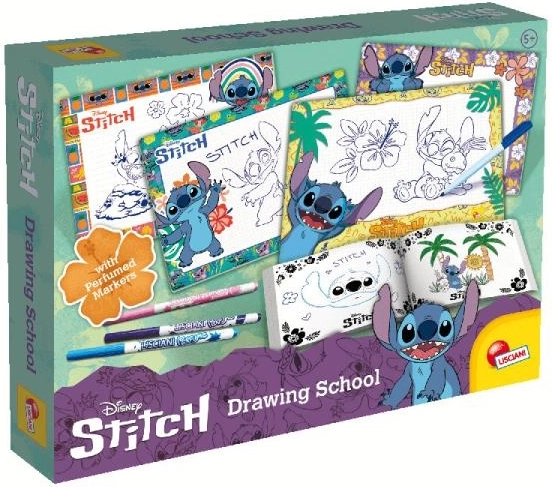 Rajziskola Stitch figurával