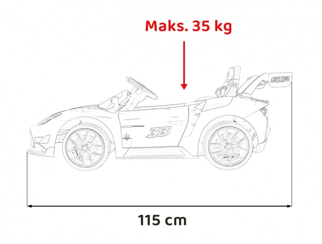Maserati MC20 GT2 Sárga