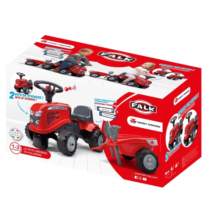Massey Ferguson piros pedálos traktor