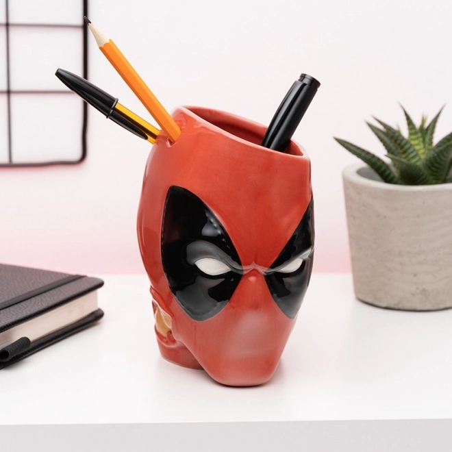 Deadpool tolltartó fej kerámiából