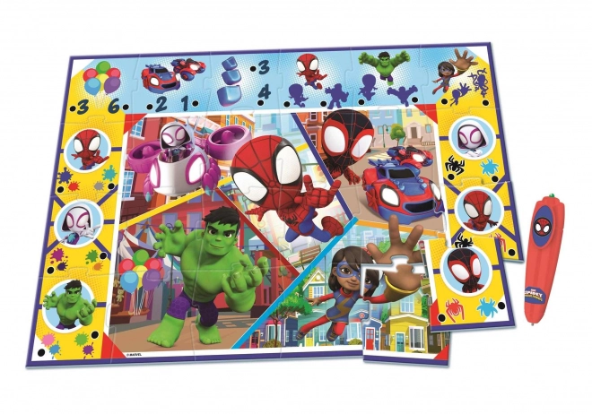 Podlós Puzzle Interaktív Tollal - Spidey És Csodálatos Barátai