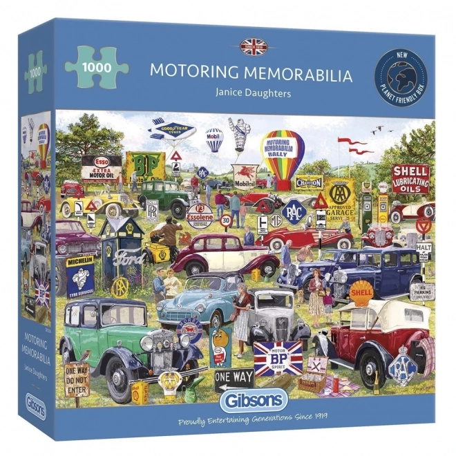 Gibsons motoros emlékek puzzle 1000 darabos