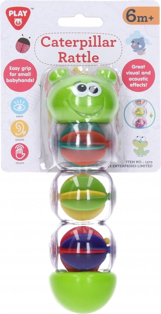 Zörgő Játék Hernyó Gyermekeknek 22 cm