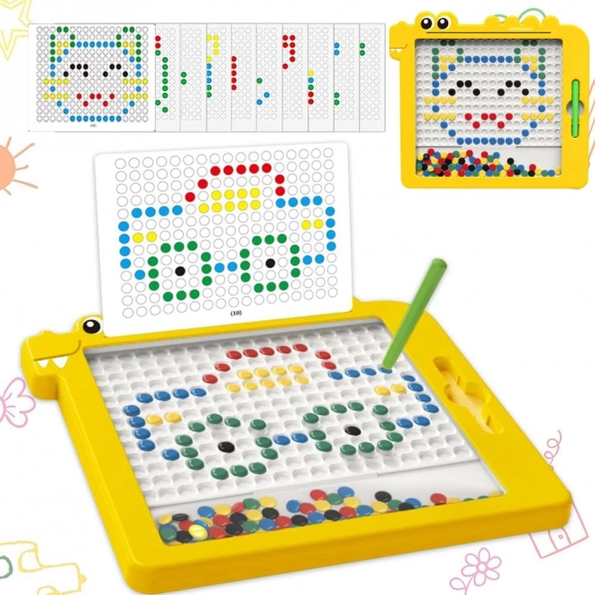 Woopie mágneses tábla gyerekeknek Montessori MagPad dinoszaurusz