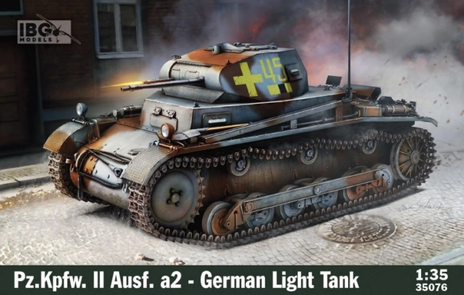 Német könnyű tank modell 1:35