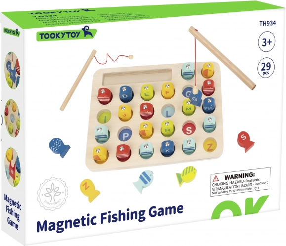 Tooky Toy fa horgászjáték betűk tanulásához