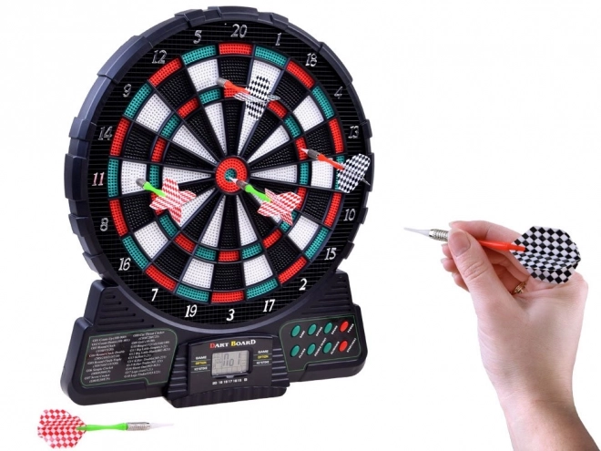 Elektronikus darts tábla 18 játékkal