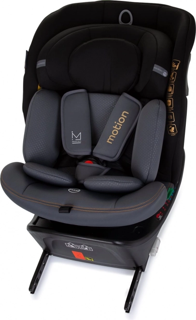 Chipolino forgatható autós gyerekülés i-Size 40-150 cm Isofix Obszidián