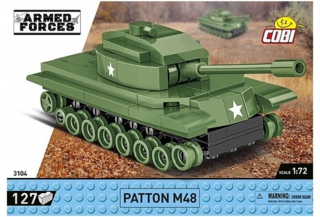 Cobi Patton M48 építőkocka készlet 127 darabos